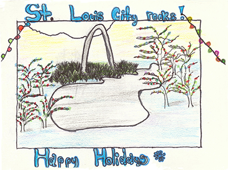 Honorable Mention, Ayat Abdullah, 6th grader at Nahed Chapman New American Academy